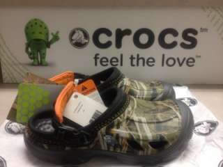 Crocs Crostrail Realtree Retail $49.99 Sizes 4 5 6 7 8 9 10 11  
