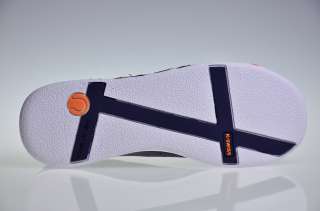 Swiss Moulton low Damen Schuhe blau weiß orange Neu  