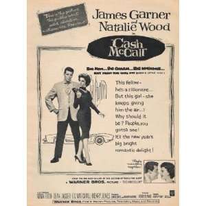  Cash Mccall 1960 Natalie Wood and James Garner Original 