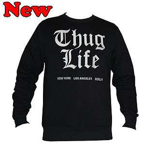 New Thug Life S   3XL Member Pullover Skull Jacke lrg karl era 