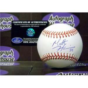 Matt Harrison Autographed/Hand Signed Baseball  Sports 