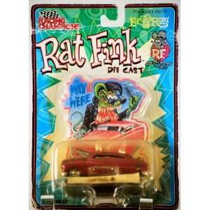  Big Daddy Ed Roth Rat Fink RED Chevy Die Cast Car Toys 