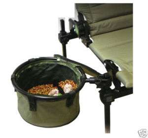 Korum Small Groundbait Bowl And Hoop to fit Korum Chair  
