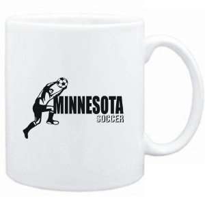  Mug White  Minnesota ALL SOCCER  Usa States Sports 