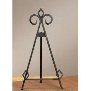   Black Metal Augusta Easel Plate Art Display Stand: Home & Kitchen