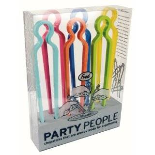 Fred Party People Chopsticks / Utensils, Set of 6