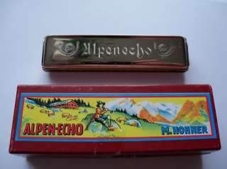 Hohner Alpen Echo Mundharmonika Harmonika Alpenecho  