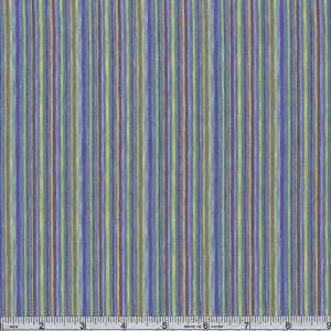  45 Wide Ophelia Stripe Blue Fabric By The Yard Arts 
