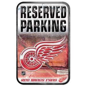    Detroit Red Wings Reserved Fan Parking sign: Home Improvement