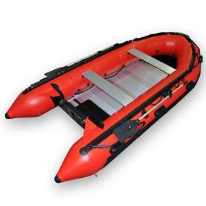   Inflatable Boat OCEAN380T 12.5 feet, 3 Colors GRAY RED & BLACK