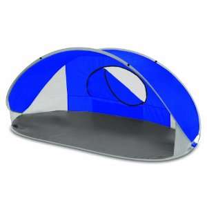  Picnic Time Manta Portable Pop Up Sun/Wind Shelter, Blue 