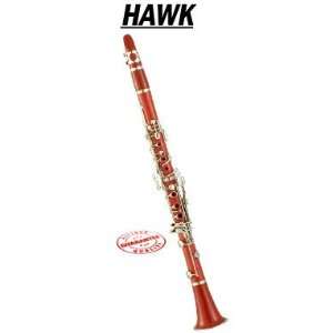  Hawk Red Colored Bb Clarinet Package, WD C213 RD Musical 