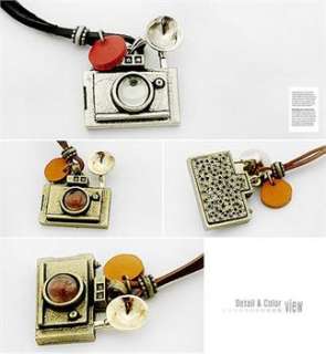Fashion Favorite Vintage Style Camera Pendant Necklace x76 great gift 