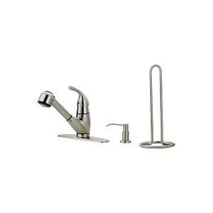 Fontaine Fontaine Kitchen Sink Pullout Faucet Stainless Steel NF KPO 