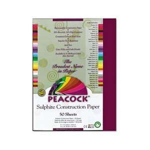    Pacon® Peacock™ Sulphite Construction Paper: Home & Kitchen