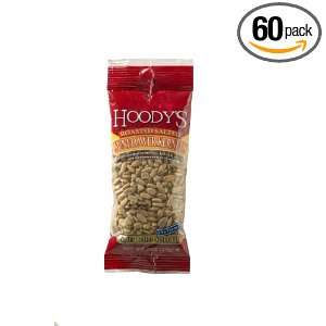 Hoodys Roasted Salted Sunflower Kernels, 2 Ounce Tubes (Pack of 60)