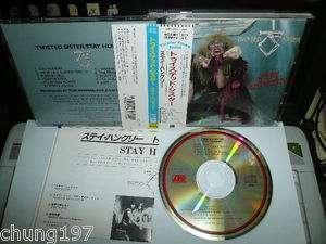TWISTED SISTER STAY HUNGRY 1984 JAPAN CD OBI 18P2  