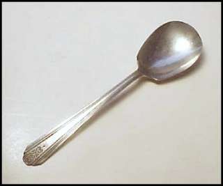 National Silver Plate 1940 Moderne Sugar Spoon  