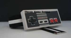 Belt & Buckle With Actual NES 8 Bit Nintendo Controller with buttons 