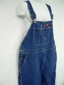Mens Big & Tall Pants Dickies Overalls Blue Jean Size 42 x 30  