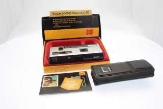 Kodak Pocket Instamatic 60 110 Film Camera In Box  