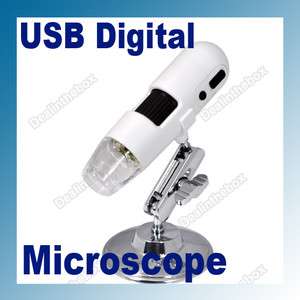USB Digital Microscope 10X 300X Magnification Handheld 6 LED Hot New 