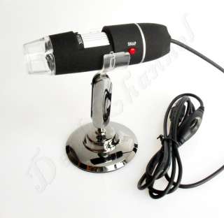 New+ 8 LEDs USB Digital Microscope Endoscope 50X 500X Skin PCB Jewelry 