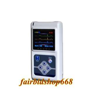 Channels ECG Holter ECG/EKG Holter Monitor System CS 3CL 1ST  