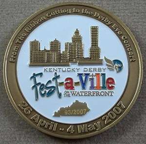 Kentucky Derby Commemorative Challenge Coin  