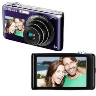 Samsung ST600 14.2 MP Dual View Digital Camera   Purple 044701014461 