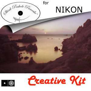   PANCAKE CREATIVE KIT with zone plate   Nikon D5100 D5000 D3000 D3