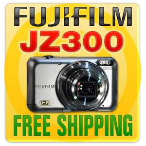 Fujifilm FinePix JZ300 12 MP Digital Camera (Silver) 74101002003 