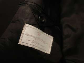 Ermenegildo Zegna Black (Soft) Sport Coat 54 R / 44 R  