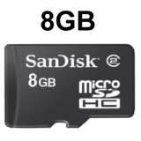 SanDisk Original _8GB_ Speicherkarte Micro SDHC 8GB für Samsung 