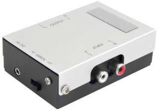 DJ Stereo Preamplifier Phono Line Signal Converter  