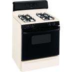 30 in. Self Cleaning Freestanding Gas Range in Bisque