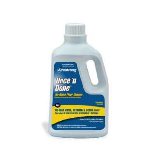 Armstrong Once N Done 1 Gallon Floor Cleaner 00330408 at The Home 