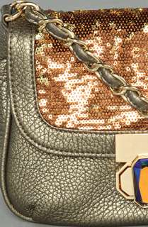 Deux Lux The Stardust Messenger Bag in Copper  Karmaloop   Global 