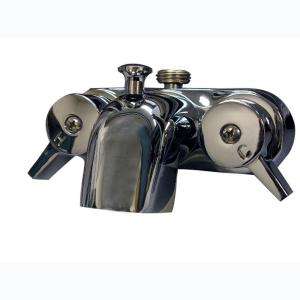 Pegasus Lever 2 Handle Claw Foot Tub Faucet in Polished Chrome 205 S 