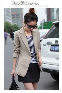 New Tunic the Fashion Cute the Blazer Jacket; 5 colors;SIZE:S M L XL 