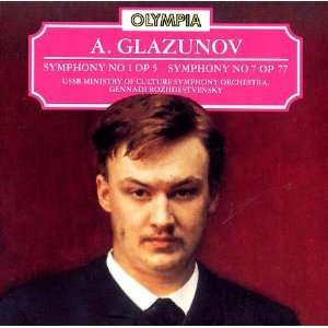 Glazunov   Symphonies 1 & 7 [UK Import] Alexander Konstantinovich 