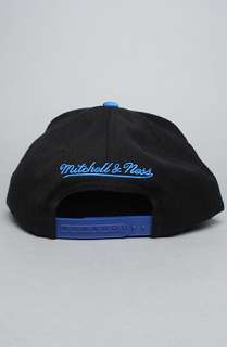 Mitchell & Ness The NBA Wool Snapback Hat in Black Blue  Karmaloop 