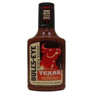 Bulls Eye BBQ Sauce   Texas Style (496g)  Lebensmittel 