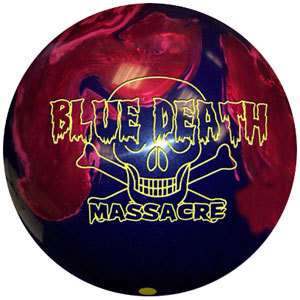 Lane #1 Blue Death Massacre Bowling Ball 16 lbs  