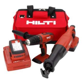Hilti 18 Volt 2 Tool Cordless Combo SFH and WSR 18 A 3468905 at The 
