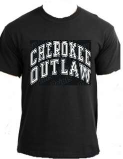 CHEROKEE OUTLAW American Indian Trading Post t shirt  