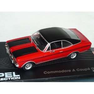 OPEL COMMODORE A COUPE GS/E ROT INKL ZEITSCHRIFT 1/43 IXO MODELL AUTO 