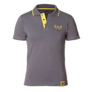 Original DFB Polo Urban Herren Poloshirt Shirt T Shirt grau 