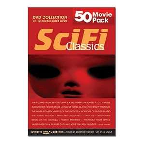 Science Fiction Classics 50 Movies DVD Collection 