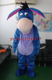 New Eeyore Donkey Mascot Costume Fancy Dress  